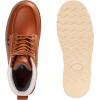 imageSUREWAY 6 in Mens Soft Toe Work Boots for MenFull Grain LeatherGoodyearWeltNonSlip EH Safety Industial Construction Wedge Moc Toe Work BootsShoesSoft Toe Light Brown