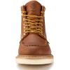 imageSUREWAY 6 in Mens Soft Toe Work Boots for MenFull Grain LeatherGoodyearWeltNonSlip EH Safety Industial Construction Wedge Moc Toe Work BootsShoesSoft Toe Tobacco