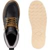 imageSUREWAY 6 in Mens Soft Toe Work Boots for MenFull Grain LeatherGoodyearWeltNonSlip EH Safety Industial Construction Wedge Moc Toe Work BootsShoesSoft Toe Black