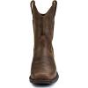 imageSUREWAY Mens 10 inch Western Cowboy Work Boots for Men Square ToePremium Full Grain LeatherGoodyear WeltedSuperior OilSlipWater ResistantSoft Toe Brown1008