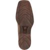 imageSUREWAY Mens 10 inch Western Cowboy Work Boots for Men Square ToePremium Full Grain LeatherGoodyear WeltedSuperior OilSlipWater ResistantSoft Toe Brown1008