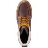 imageSUREWAY Mens 8 in Wedge Moc SoftSteel Toe Work Boots for MenFullGrain LeatherGoodyear WeltEHSafety Industrial Construction BootsShoes for WomenWaterproof Steel Toe Dark Brown