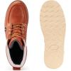 imageSUREWAY Mens 8 in Wedge Moc SoftSteel Toe Work Boots for MenFullGrain LeatherGoodyear WeltEHSafety Industrial Construction BootsShoes for WomenWaterproof Soft Toe Light Brown