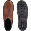 imageSUREWAY Mens Slip On SoftSteel Toe Work Boots for MenChelsea Work BootsShoesUpgraded SlipWater ResistantSteel Toe Brown
