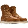 Light Brown Steel Toe
