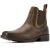 image:imageSUREWAY Mens Western Chelsea Cowboy Boots for Men Square Toe6 Inch SlipOn WorkCasualDress Boots Shoes for MenAntiquity