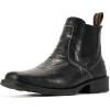 image:imageSUREWAY Mens Western Chelsea Cowboy Boots for Men Square Toe6 Inch SlipOn WorkCasualDress Boots Shoes for MenBlack