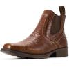 image:imageSUREWAY Mens Western Chelsea Cowboy Boots for Men Square Toe6 Inch SlipOn WorkCasualDress Boots Shoes for MenBrown