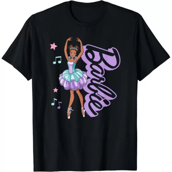 Barbie  Barbie Ballerina  Ballet Love TShirtBlack