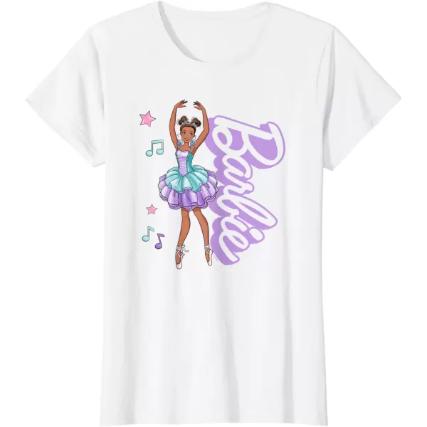 Barbie  Barbie Ballerina  Ballet Love TShirtWhite