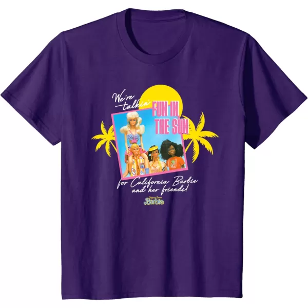 Barbie  Fun in the Sun TShirtPurple