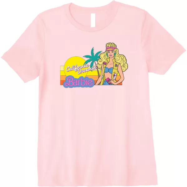 Barbie  Retro California Dreamin Premium TShirtPink