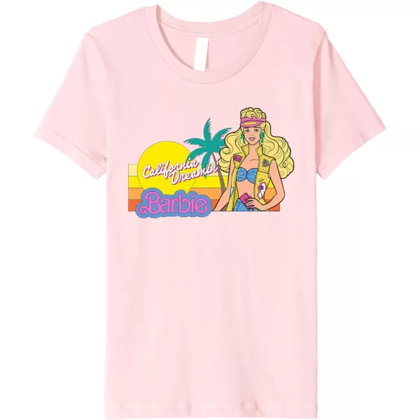 Barbie  Retro California Dreamin Premium TShirtPink