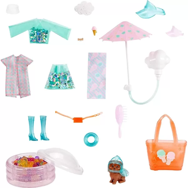 Barbie Color Reveal Doll with 7 Surprises Color Change and Accessories Ice Cream Series styles may varyBarbie Color Reveal Doll with 7 Surprises Color Change and Accessories Ice Cream Series styles may vary