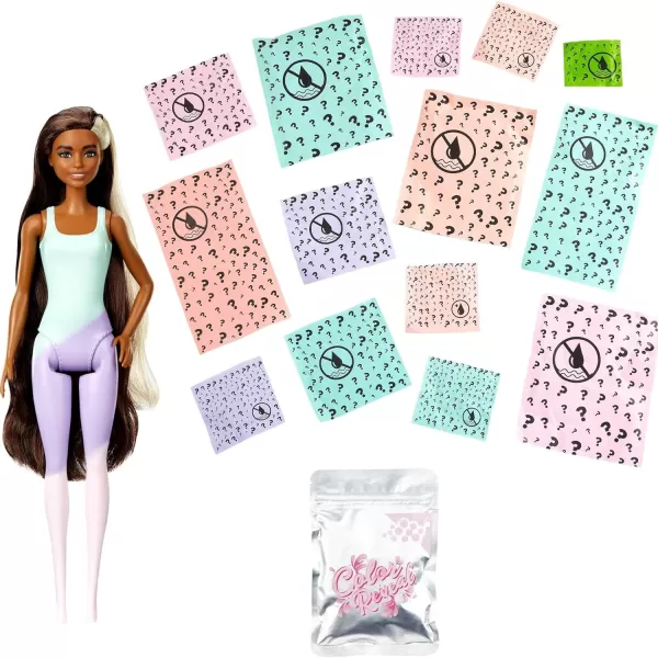 Barbie Color Reveal Doll with 7 Surprises Color Change and Accessories Ice Cream Series styles may varyBarbie Color Reveal Doll with 7 Surprises Color Change and Accessories Ice Cream Series styles may vary