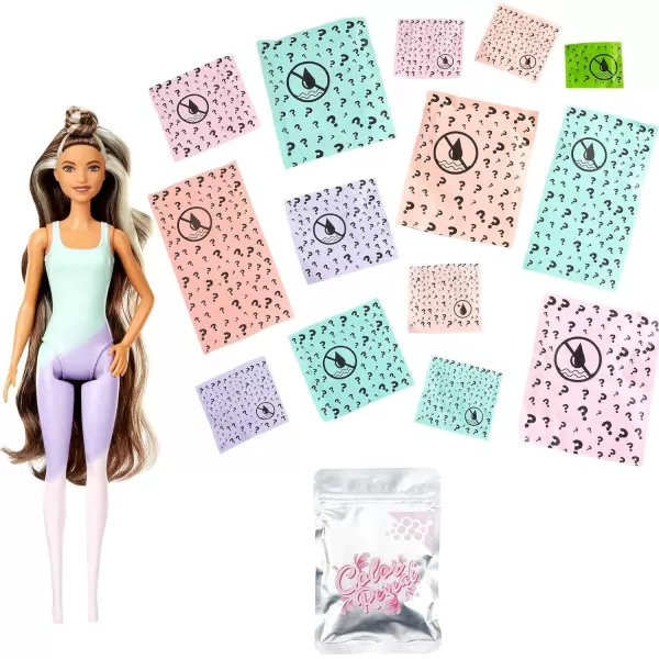 Barbie Color Reveal Doll with 7 Surprises Color Change and Accessories Sunshine and Sprinkles Series Styles May VaryBarbie Color Reveal Doll with 7 Surprises Color Change and Accessories Sunshine and Sprinkles Series Styles May Vary