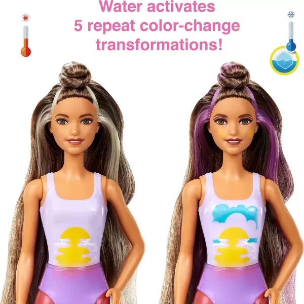 Barbie Color Reveal Doll with 7 Surprises Color Change and Accessories Sunshine and Sprinkles Series Styles May VaryBarbie Color Reveal Doll with 7 Surprises Color Change and Accessories Sunshine and Sprinkles Series Styles May Vary