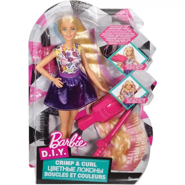 Barbie DIY Crimps amp Curls DollBlonde