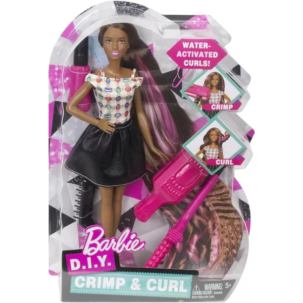 Barbie DIY Crimps amp Curls DollBrunette