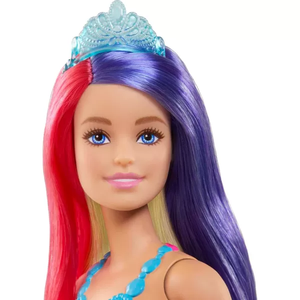 Barbie Dreamtopia Doll Royal in Rainbow Dress with ExtraLong Colorful Fantasy Hair and Styling Accessories SmallModern Rainbow