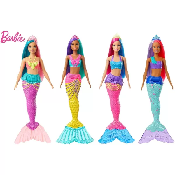 Barbie Dreamtopia Mermaid Doll 12inch Teal and Pink Hair with Tiara Gift for 3 to 7 Year OldsBarbie Dreamtopia Mermaid Doll 12inch Teal and Pink Hair with Tiara Gift for 3 to 7 Year Olds