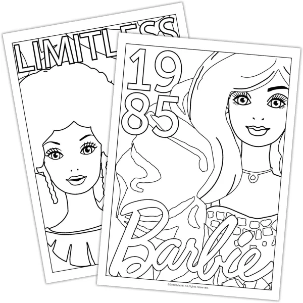 Bendon Barbie Coloring amp Activity Book Stickers amp Color and TraceBarbie 60 Advanced