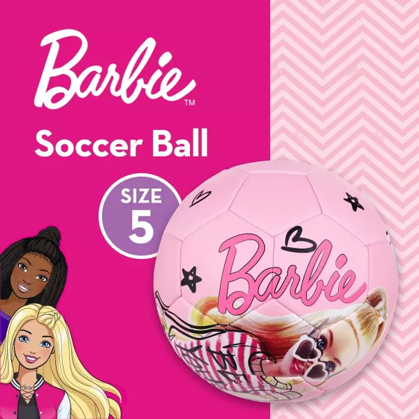 Capelli Sport Barbie Soccer Ball Size 5 Be You Design Officially Licensed Futbol for Boys and Girls Soccer PlayersCapelli Sport Barbie Soccer Ball Size 5 Be You Design Officially Licensed Futbol for Boys and Girls Soccer Players