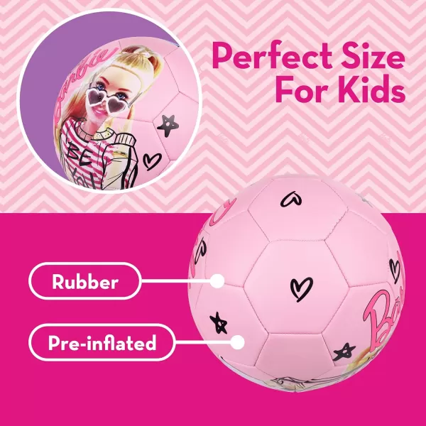 Capelli Sport Barbie Soccer Ball Size 5 Be You Design Officially Licensed Futbol for Boys and Girls Soccer PlayersCapelli Sport Barbie Soccer Ball Size 5 Be You Design Officially Licensed Futbol for Boys and Girls Soccer Players