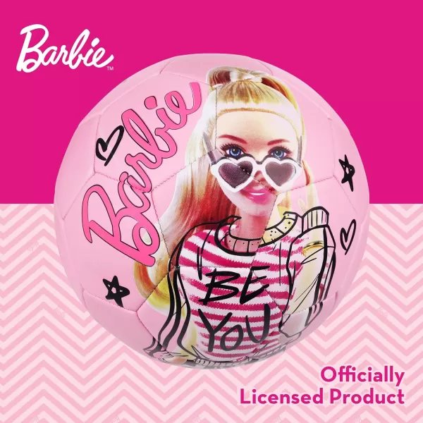 Capelli Sport Barbie Soccer Ball Size 5 Be You Design Officially Licensed Futbol for Boys and Girls Soccer PlayersCapelli Sport Barbie Soccer Ball Size 5 Be You Design Officially Licensed Futbol for Boys and Girls Soccer Players