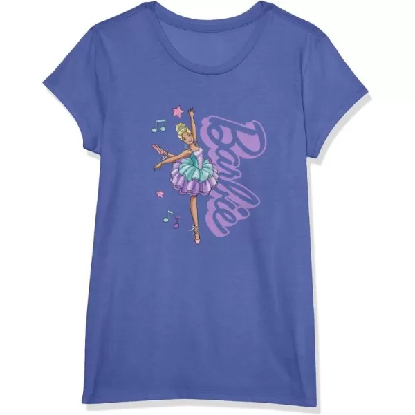 Barbie  Barbie Ballerina  Love Ballet TShirtBright Blue Heather