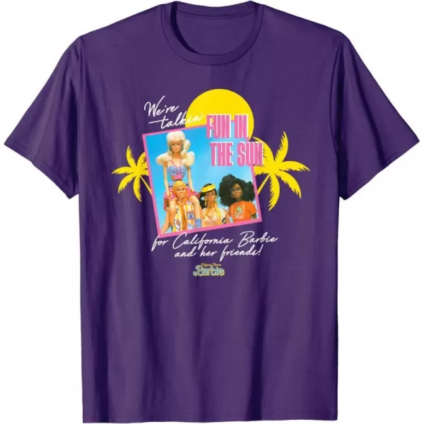 Barbie  Fun in the Sun TShirtPurple