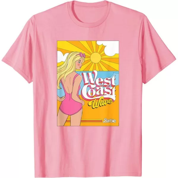 Barbie  West Coast Wave Sunset TShirtPink