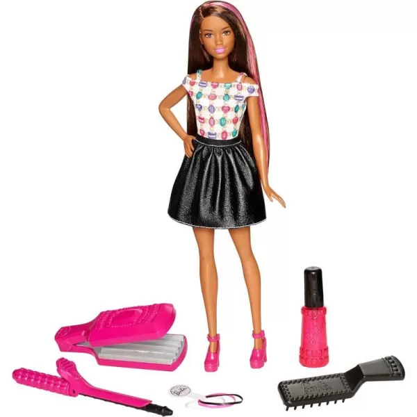 Barbie DIY Crimps amp Curls DollBrunette