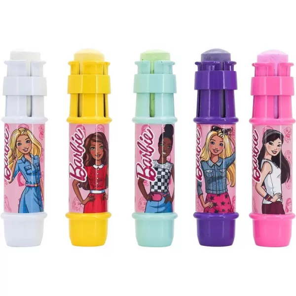 Sunny Days Entertainment Barbie Jumbo Chalk Holders  5 Chalk Sticks with Holders for Kids  Barbie Outdoor ToysSunny Days Entertainment Barbie Jumbo Chalk Holders  5 Chalk Sticks with Holders for Kids  Barbie Outdoor Toys