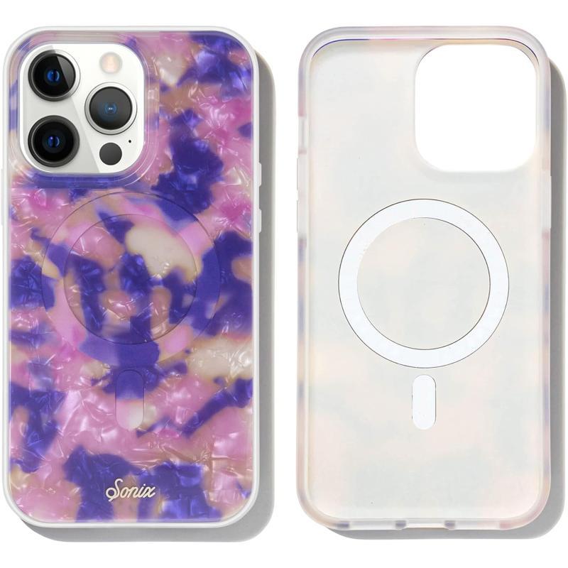 Sonix x Barbie Case for iPhone 13 Pro  Compatible with MagSafe  10ft Drop Tested  Vintage BarbieTort  Mirage Tort MS