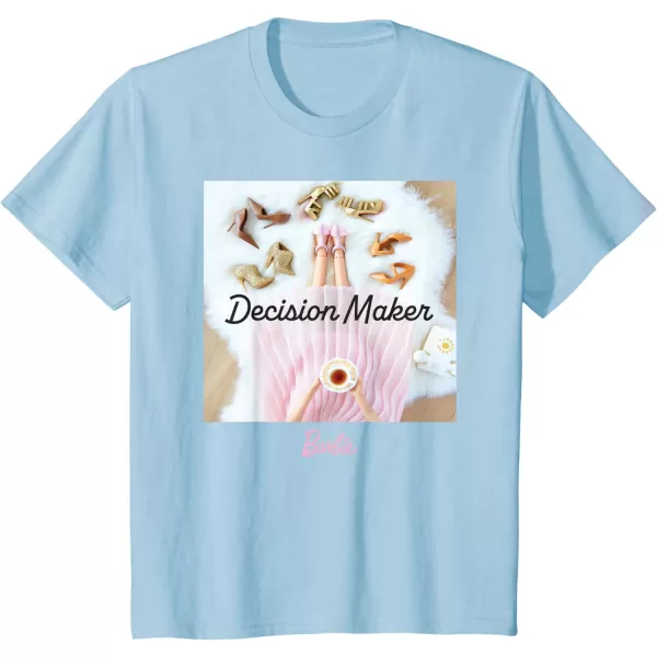 Barbie  Decision Maker TShirtBaby Blue