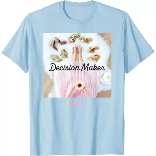 Barbie  Decision Maker TShirtBaby Blue