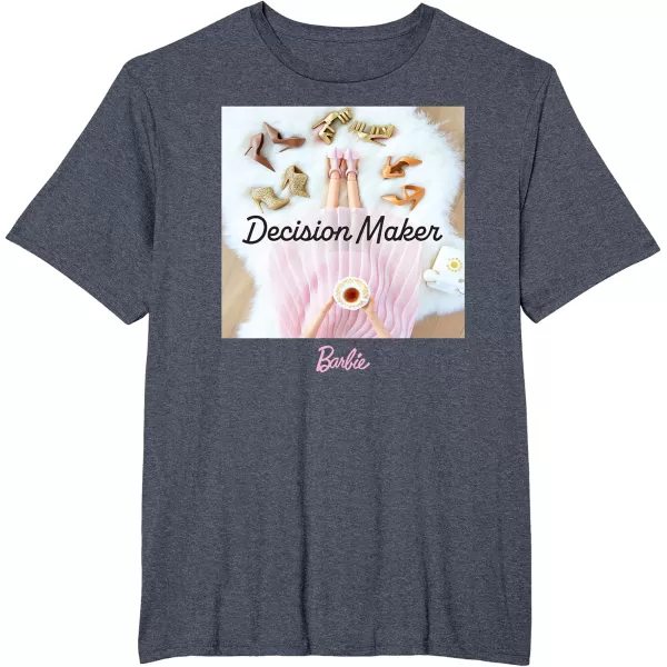 Barbie  Decision Maker TShirtHeather Blue