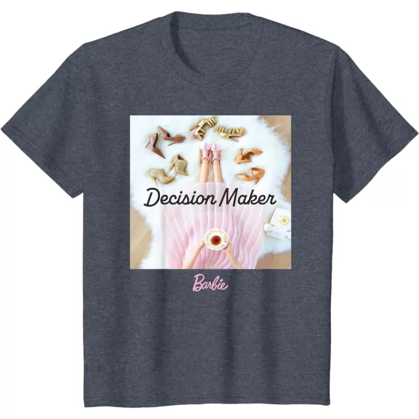 Barbie  Decision Maker TShirtHeather Blue