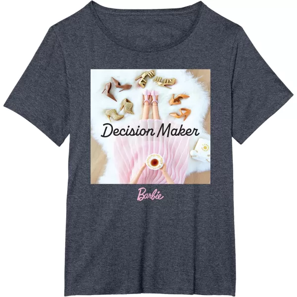 Barbie  Decision Maker TShirtHeather Blue