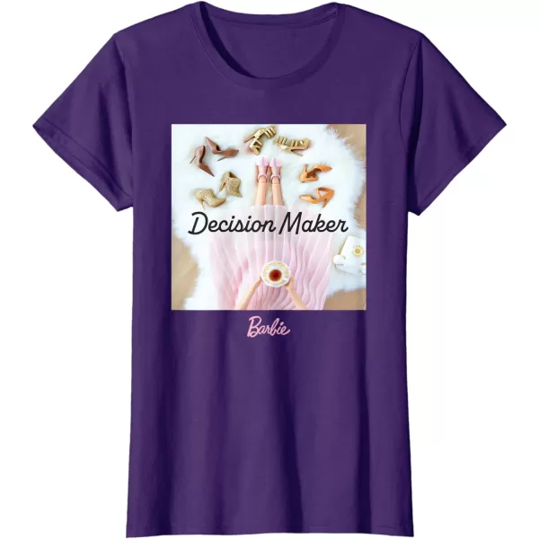 Barbie  Decision Maker TShirtPurple