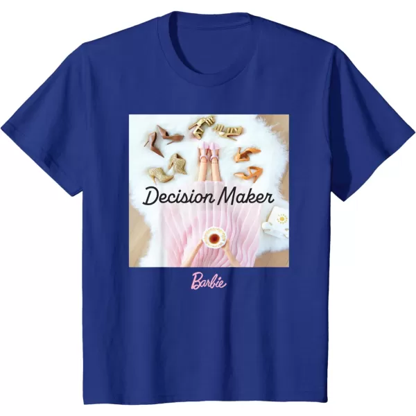 Barbie  Decision Maker TShirtRoyal Blue