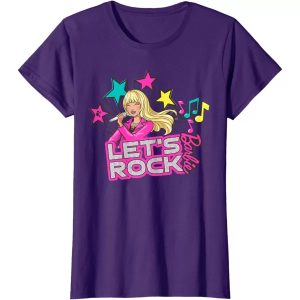 Barbie  Lets Rock Popstar TShirtPurple