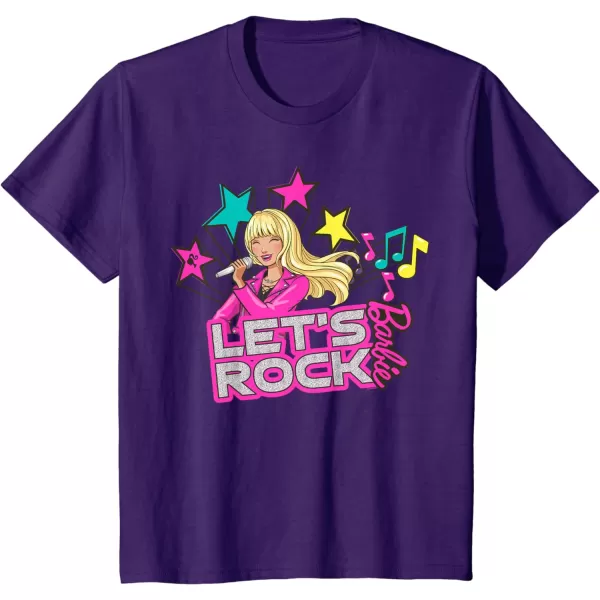 Barbie  Lets Rock Popstar TShirtPurple