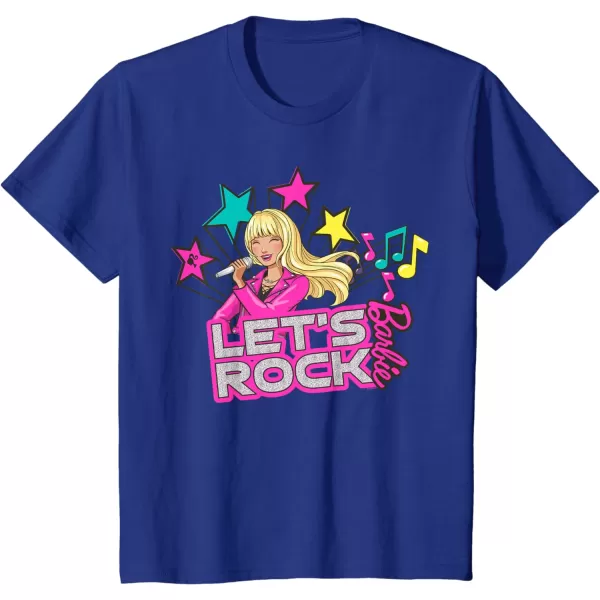 Barbie  Lets Rock Popstar TShirtRoyal Blue