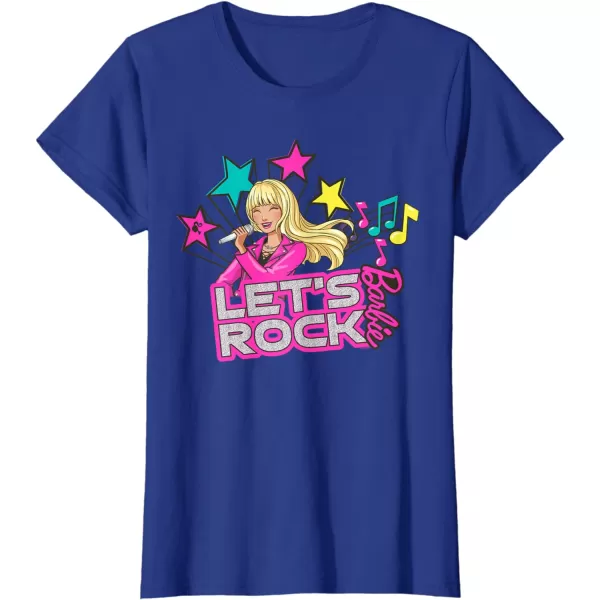 Barbie  Lets Rock Popstar TShirtRoyal Blue