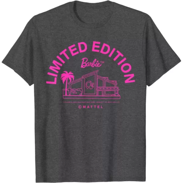 Barbie  Limited Edition Dreamhouse TShirtDark Heather Grey