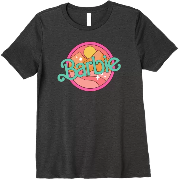 Barbie  Summer Mountains Premium TShirtDark Heather Grey