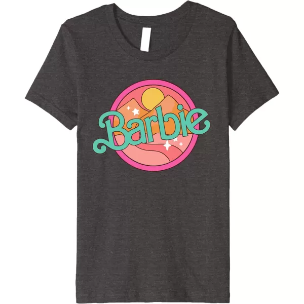 Barbie  Summer Mountains Premium TShirtDark Heather Grey