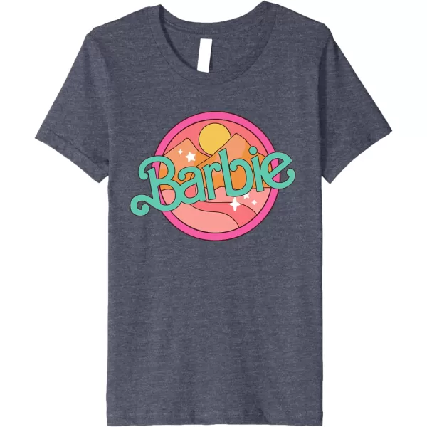 Barbie  Summer Mountains Premium TShirtHeather Blue